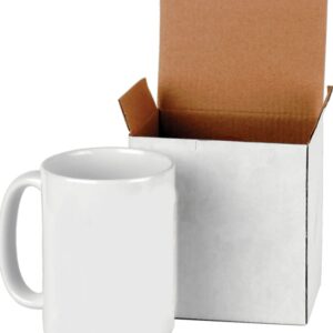 Custom Ceramic Coffee Mug – 15 oz | Personalized Design